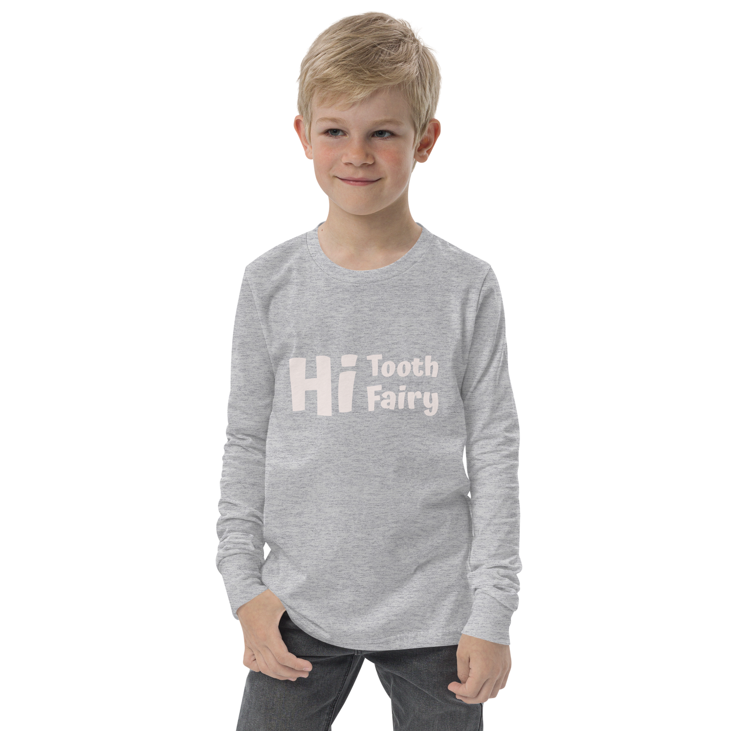 Kids Long Sleeve Logo Tee