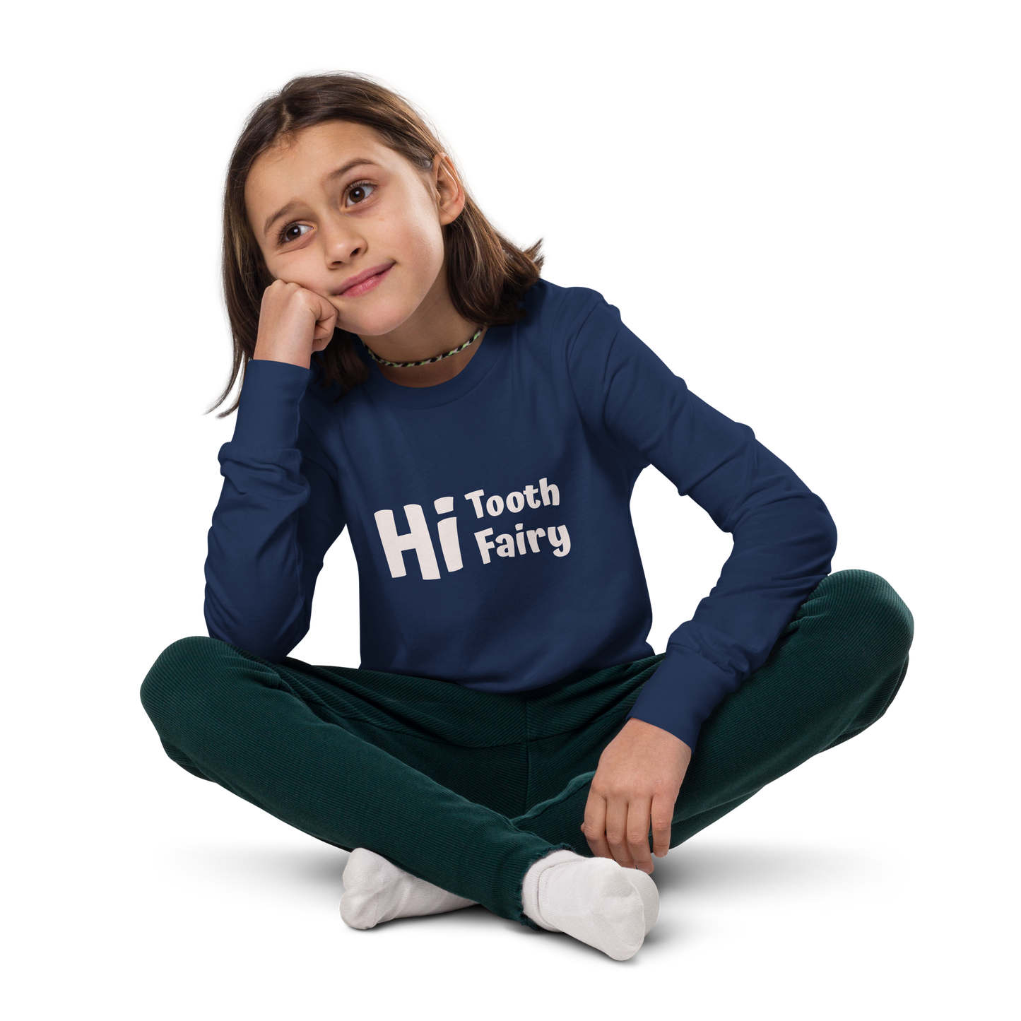 Kids Long Sleeve Logo Tee