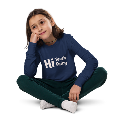 Kids Long Sleeve Logo Tee